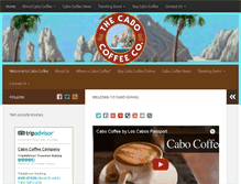 Tablet Screenshot of cabocoffee.com